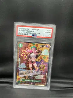 ONE PIECE TWO LEGENDS OP08 JEWELRY BONNEY SP ALT ART ST02 007 PSA 10 GEM MINT - Image 4
