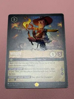 Woody - Jungle Guide Disney Lorcana TCG First Chapter Foil Rare 15/204 EN - Image 2