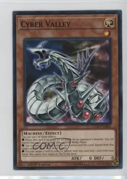 Cyber Valley 1st Ed. YuGiOh Legendary Dragon Decks #LEDD-ENB06 - Image 1