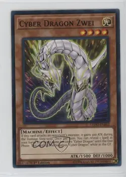 Cyber Dragon Zwei 1st Ed. YuGiOh Legendary Decks #LEDD-ENB02 - Image 1