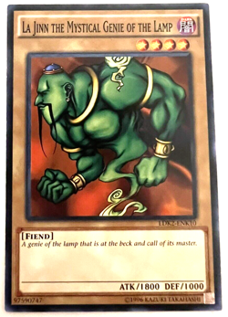 YuGiOh! - La Jinn the Mystical Genie of the Lamp - Common - Image 1