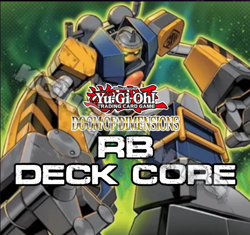 Yugioh R.B. Deck Core Doom Of Dimensions 21* Cards NM Presale - Image 1