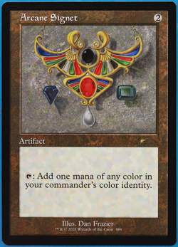 Arcane Signet (Secret Lair 589 Retro Frame Promo) MINT MTG CARD 502449 ABUGames - Image 1