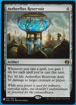 Aetherflux Reservoir (Mystery Booster) Kaladesh MINT Rare CARD (502444) ABUGames - Image 1