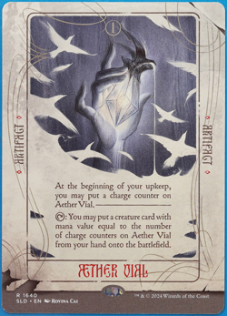 Aether Vial (Secret Lair Promo) MINT MTG MAGIC CARD (502443) ABUGames - Image 1