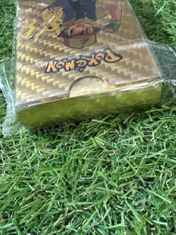 54Pcs Pokemon Card Foil GOLD PACK CARDS TCG - Image 3