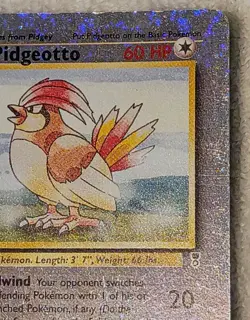 Pidgeotto 34/110 Legendary Collection Firework Reverse Holo Pokemon Card DMG - Image 4