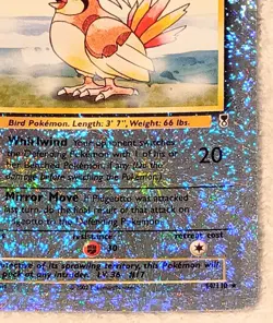 Pidgeotto 34/110 Legendary Collection Firework Reverse Holo Pokemon Card DMG - Image 5