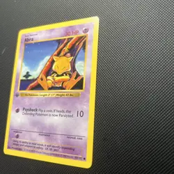 Pokemon Card TCG Abra Shadowless Base Set 1st Edition Common 43/102 VLP - Image 3