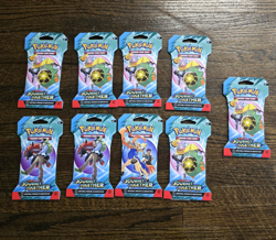9 Pokemon Trading Card Journey Together Scarlet and Violet SEALED Booster Pack - Image 1