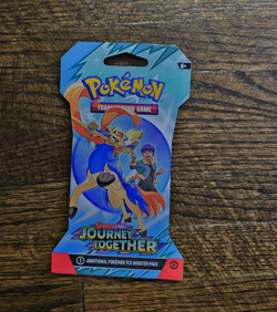 9 Pokemon Trading Card Journey Together Scarlet and Violet SEALED Booster Pack - Image 2