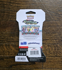 9 Pokemon Trading Card Journey Together Scarlet and Violet SEALED Booster Pack - Image 3
