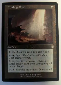 Trading Post (Retro Frame) Commander: the Brothers' War - MTG RARE - Image 1