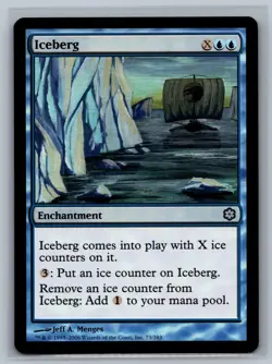 Magic MTG Coldsnap Theme Deck Reprints Iceberg #73/383 TCG CCG - Image 1