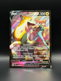 Boltund V TG13/TG30 Swsh09 Brilliant Stars Trainer Gallery Holo Pokemon - Image 1