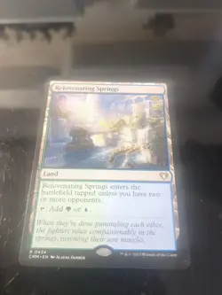 Rejuvenating Springs (Regular Rare) NM - Commander Masters (CMM) - MTG - Image 1