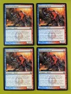 Blistercoil Weird x4 Return to Ravnica 4x Playset Magic the Gathering MTG - Image 1