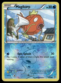 Magikarp 19/98 Common Ancient Origins Pokemon Reverse Holo Lightly Played - Image 1