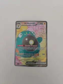 Pokemon: Iono's Bellibolt EX Scarlet & Violet Promo 194 Full Art Holo Near Mint - Image 2