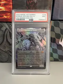 MTG 2022 Double Masters Kozilek Butcher of Truth Foil PSA 9 - Image 1