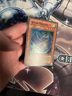 (VHL) Yu-Gi-Oh Spear Dragon LOD-035 Legacy of Darkness 1st Edition LP - Image 2