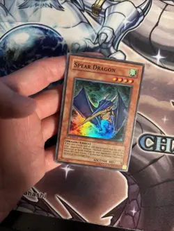 (VHL) Yu-Gi-Oh Spear Dragon LOD-035 Legacy of Darkness 1st Edition LP - Image 4