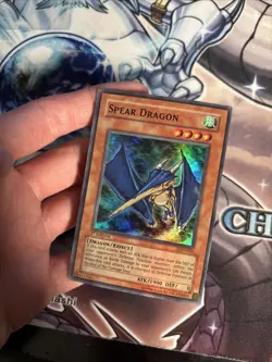 (VHL) Yu-Gi-Oh Spear Dragon LOD-035 Legacy of Darkness 1st Edition LP - Image 5