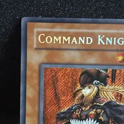 Yu-Gi-Oh Command Knight CT1-EN003 Secret Rare Limited Edition DAMAGED - Image 2