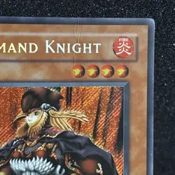 Yu-Gi-Oh Command Knight CT1-EN003 Secret Rare Limited Edition DAMAGED - Image 3