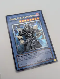 Yu-Gi-Oh Demise, King of Armageddon SOI-EN035 1st ED Ultimate NM - Image 2