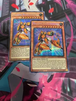YUGIOH - MACHINA METALCRUNCHER X2 - SECRET RARE - NM - 1ST ED - MP21 - Image 1