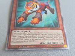 Yugioh Test Tiger RA03-EN189 Quarter Century Rare 1st Ed NM - Image 4