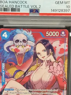Boa Hancock - One Piece Sealed Battle Vol.2 Psa 10 Waifu - Image 1