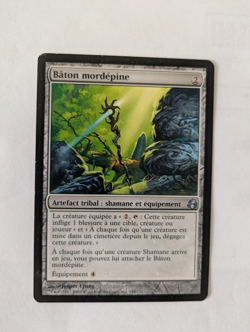 French Thornbite Staff Morningtide MTG Exc Free shipping with tracking - Image 1