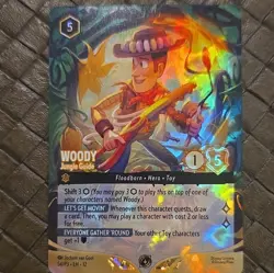 Disney Lorcana TCG Woody - Jungle Guide Promo Foil 54/P3 Toy Story EN - Image 1