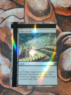 FOIL NFC Miscut Maze of Ith FTV Realms MTG Magic the Gathering - Image 1