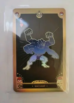 Holo Machamp Pokemon Collectors Card Limited Edition Rare - Image 1