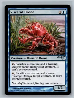 Magic MTG Coldsnap Theme Deck Reprints Viscerid Drone #42/144 TCG CCG - Image 1