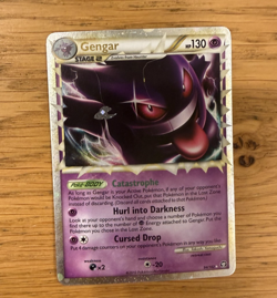 Gengar Prime HeartGold SoulSilver Triumphant Holo Card Pokemon EX/ HP/DMG - Image 1