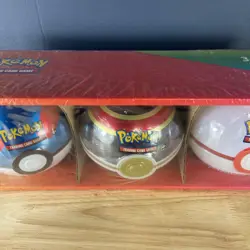 Pokemon TCG Poke Ball Lot of 3 Balls- 9 Total Packs Trading Card Game Sealed NEW - Image 3