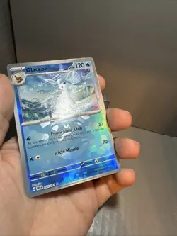 Pokemon Card Glaceon (Master Ball Pattern) 025/131 Sv: Prismatic Evolutions Holo - Image 2