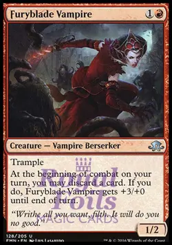 Furyblade Vampire 2x FOIL EMN MTG Eldritch Moon Uncommon MINT red - Image 1