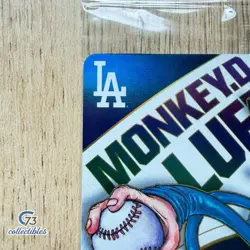 2025 DODGERS X ONE PIECE MONKEY D LUFFY PROMO CARD EB02-010 7/3/25 *SEALED* B - Image 2