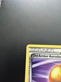 Old Amber Aerodactyl 97/108 Pokemon Card Dark Explorers Reverse Holo - Image 3