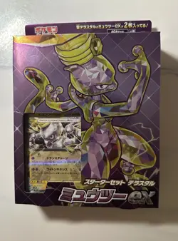 Pokemon Card Game Starter Set Terastal Mewtwo Ex Scarlet & Violet US SELLER - Image 1