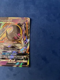 Pokemon Lunala GX SM17 SM Promo Holo Stage 2 Psychic 250 HP Card - Image 5