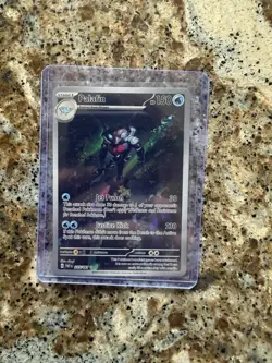 Palafin 225/091 Paldean Fates (PAF) NM Illustration Rare Pokemon Card - Image 1