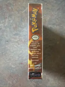 NEW & SEALED Pokemon Water Blast Theme Deck WOTC 1999 Trading Card Game Game - Image 2