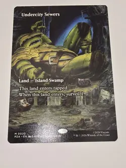 Undercity Sewers (Borderless) Teenage Mutant Ninja Turtles Source Material... - Image 1