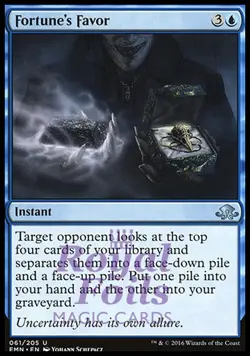 Fortune's Favor 2x FOIL EMN MTG Eldritch Moon Uncommon MINT blue - Image 1